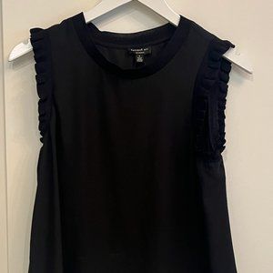 Current Air Ruffle Sleeve Tank NWT